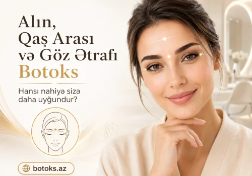 Alin Botoksu, Qas Arasi ve Goz Etrafi Botoks: Uzunuzde Hansi Nahiye Daha Cox Diqqet Cekir?